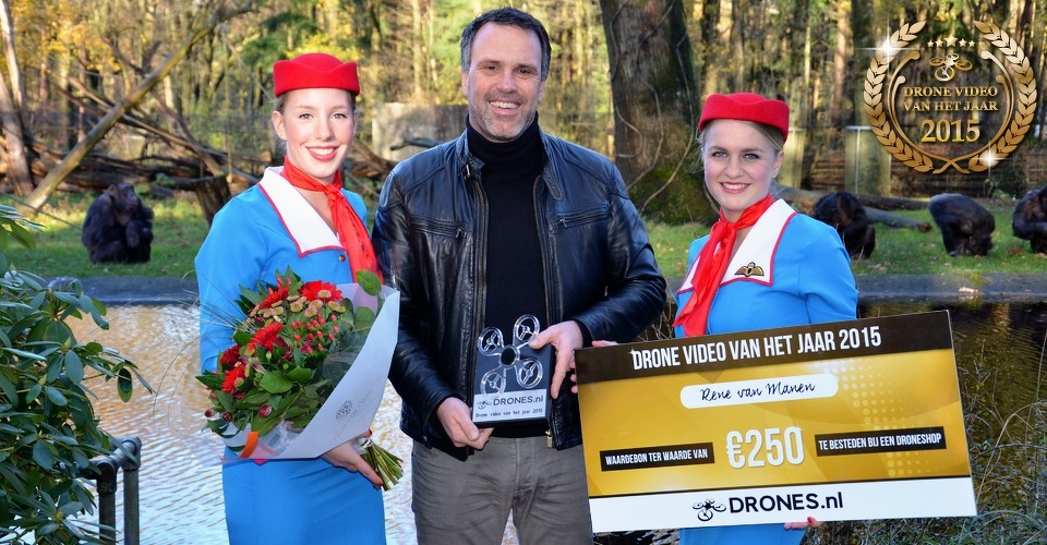 drone video van het jaar 2015 winnaar rene van manen burgers zoo 04 12 arnhem uitreiking