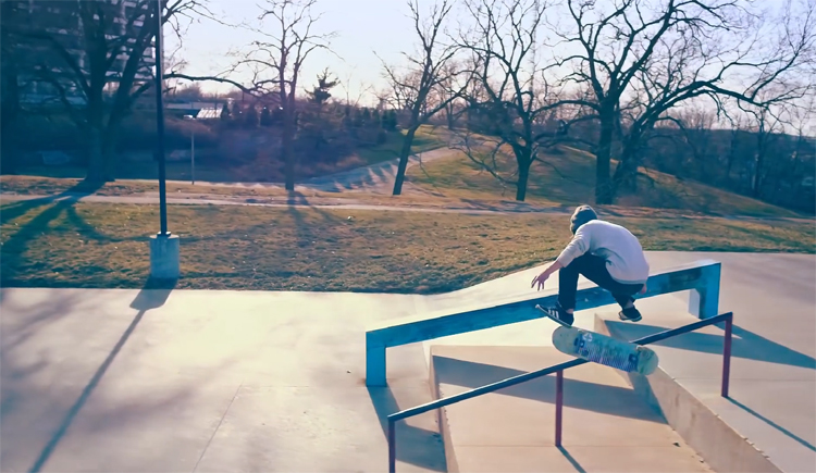 Dronevideo Kansas City skatepark door DJI Inspire 2