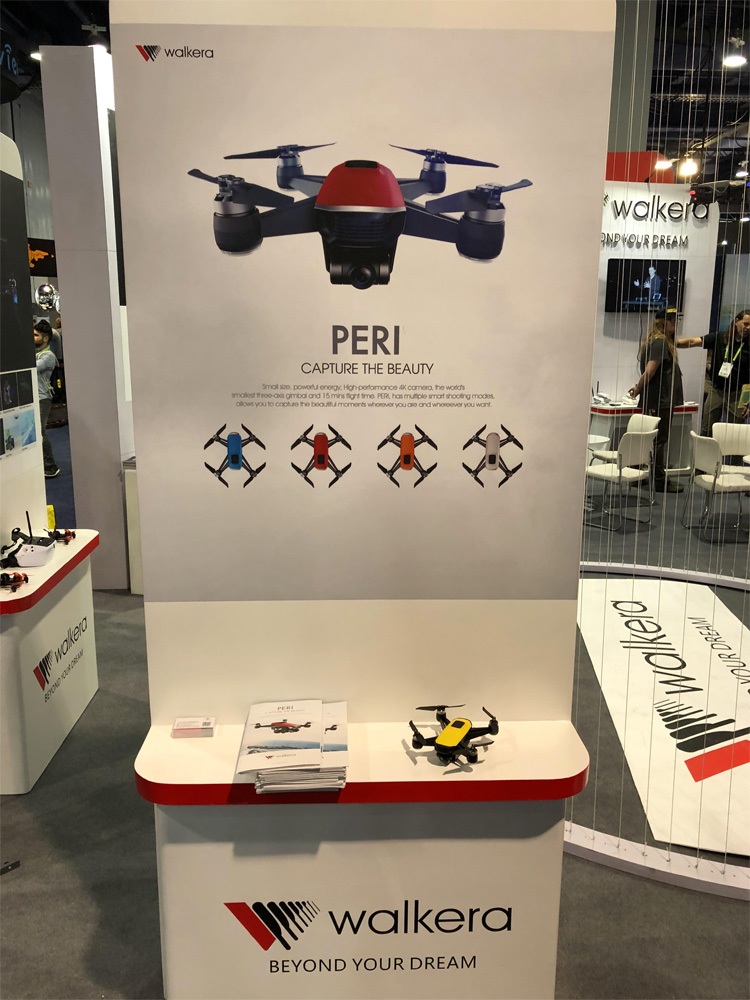 Walkera presenteert Peri drone