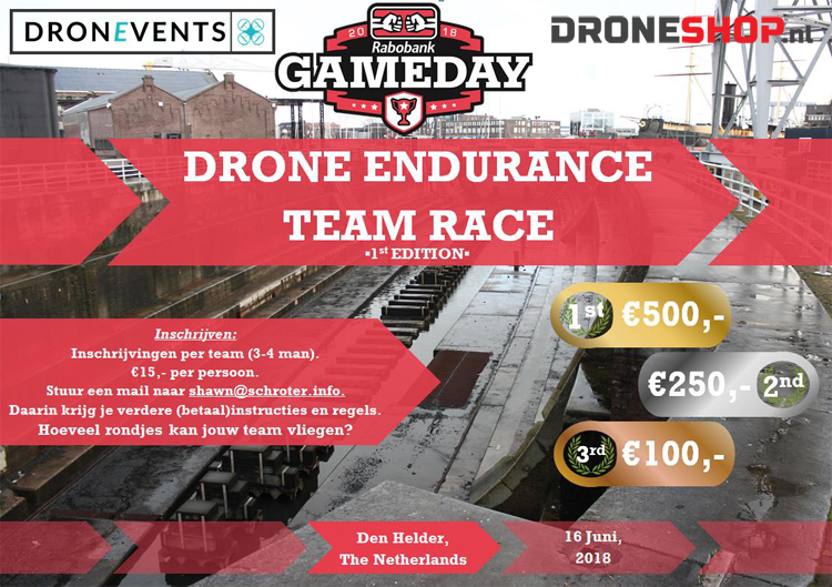 Droneracing tijdens GameDay in Den Helder